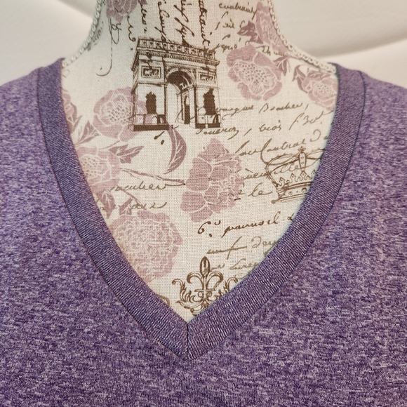 Danskin NOW Purple Athletic Top Size L (12-14) - Picture 2 of 6